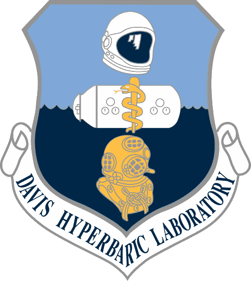 Graphic Image - The Shield of the Davis Hyperbaric Laboratory