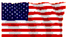 US Flag, flapping gently in a virtual breeze